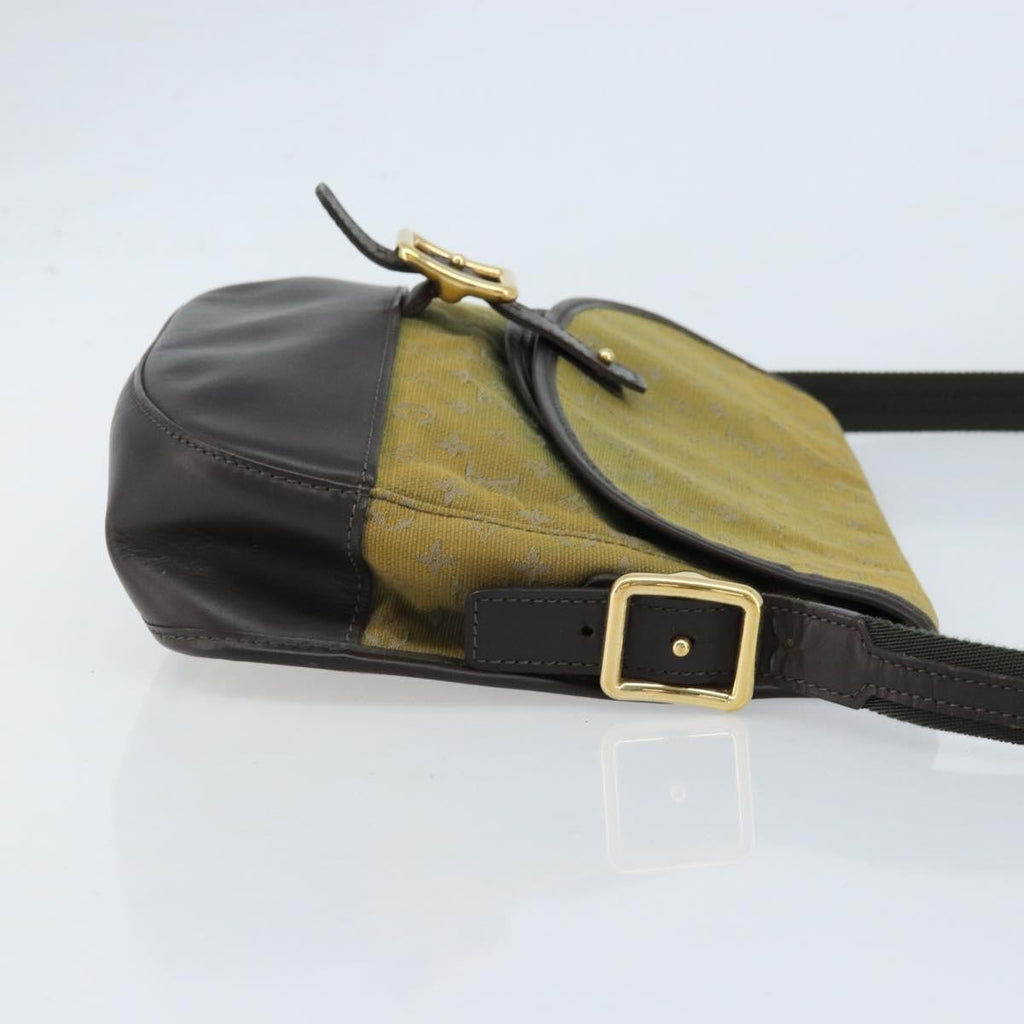 Louis Vuitton Marjorie Handbag Mini Lin Khaki Canvas Shoulder Bag