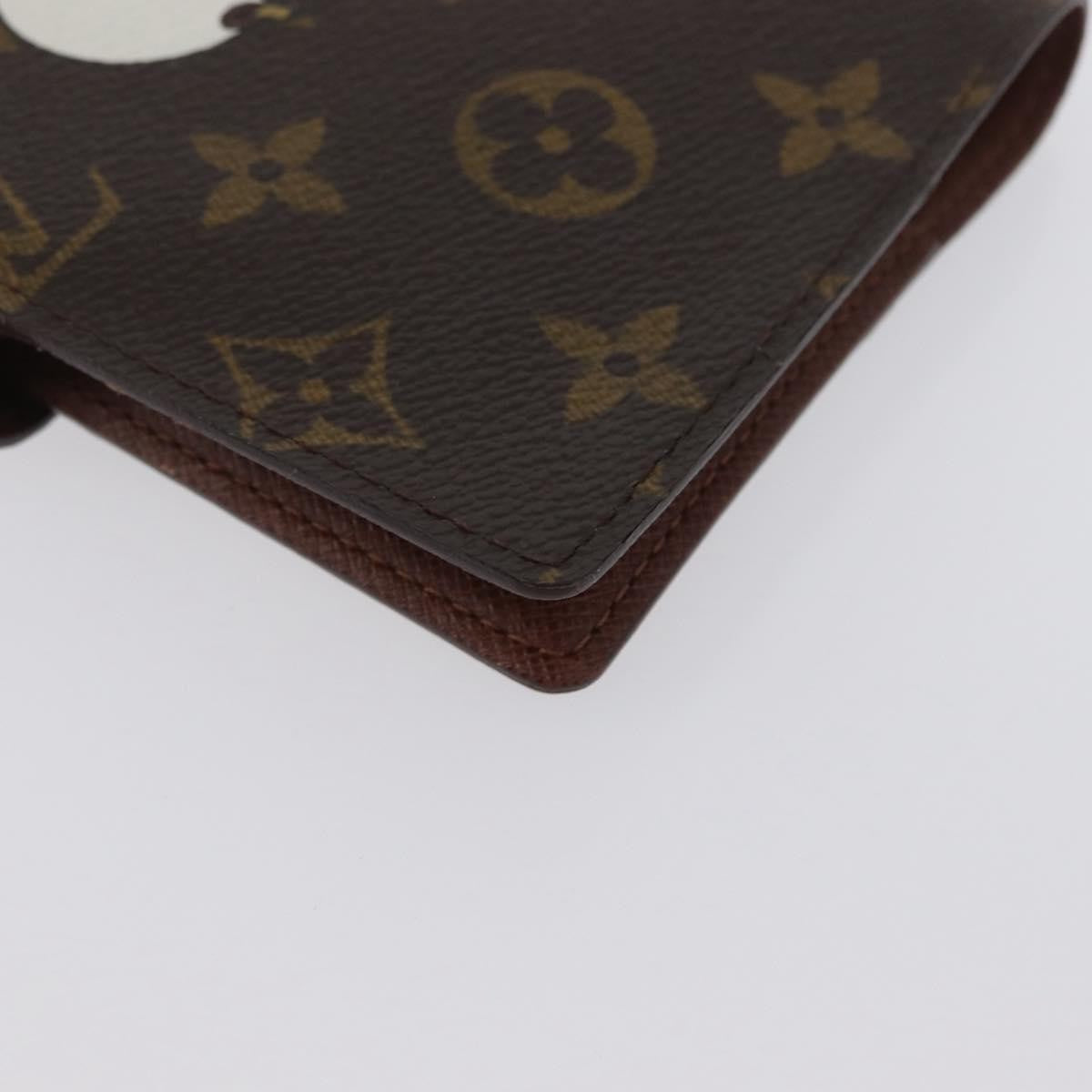 Louis Vuitton Agenda Cover Monogram Panda Brown Canvas Wallets Accessory