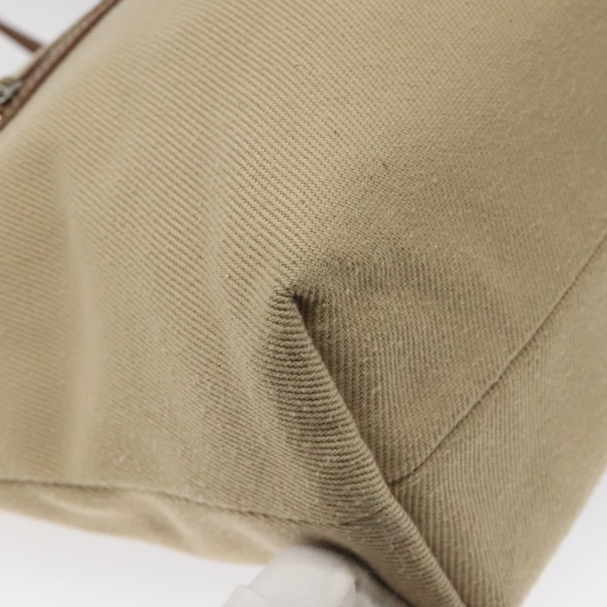 Burberry Nova Check Tote Canvas And Leather Beige Canvas Tote Bag