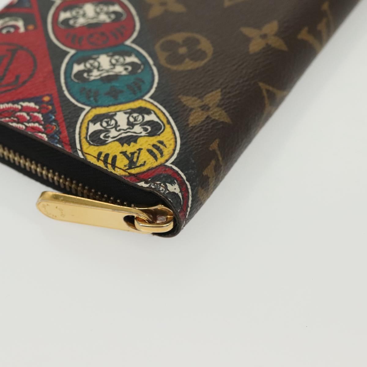 Louis Vuitton Zippy Organizer Limited Edition Monogram Canvas Brown Canvas Wallets Accessory