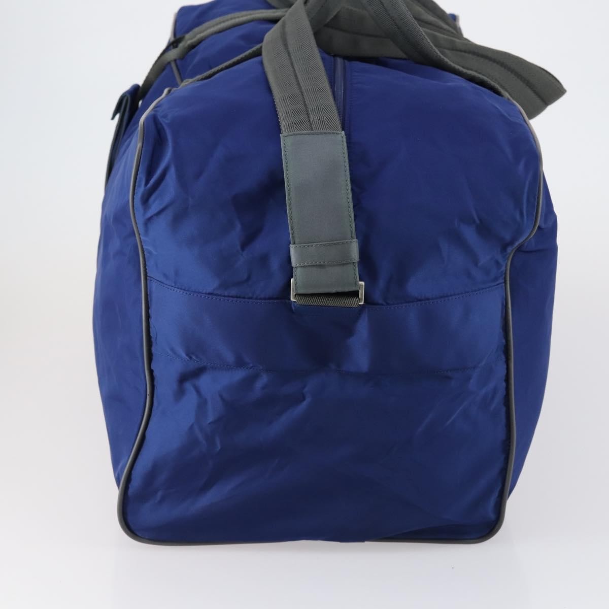 Prada Convertible Weekender Bag Tessuto Blue Nylon Travel Bag Bag