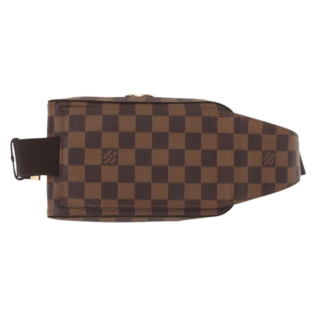 Louis Vuitton Geronimos Waist Bag Damier Brown Canvas Shoulder Bag