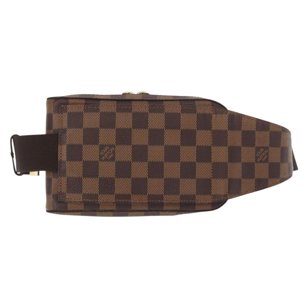 Louis Vuitton Geronimos Waist Bag Damier Brown Canvas Shoulder Bag
