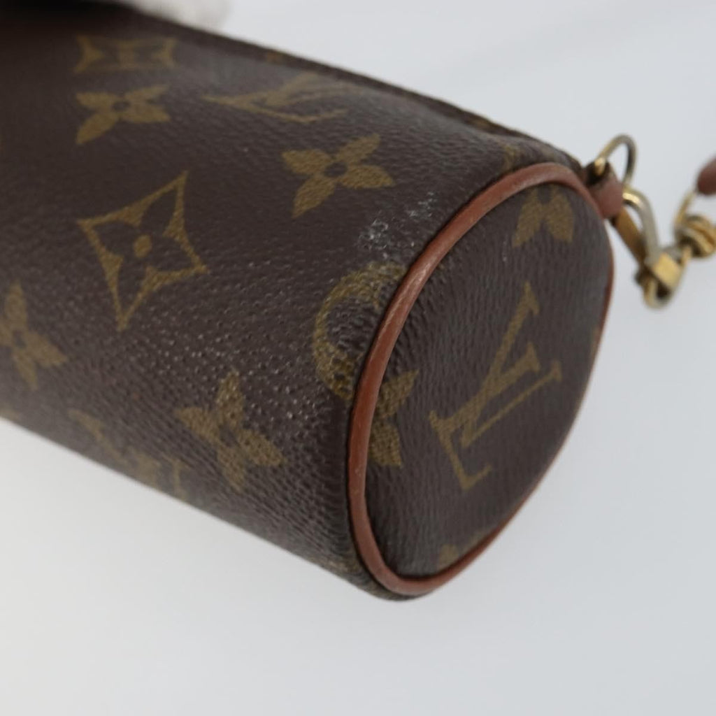 Louis Vuitton Papillon Pochette Monogram Canvas Brown Canvas Clutche & Pouche Bag