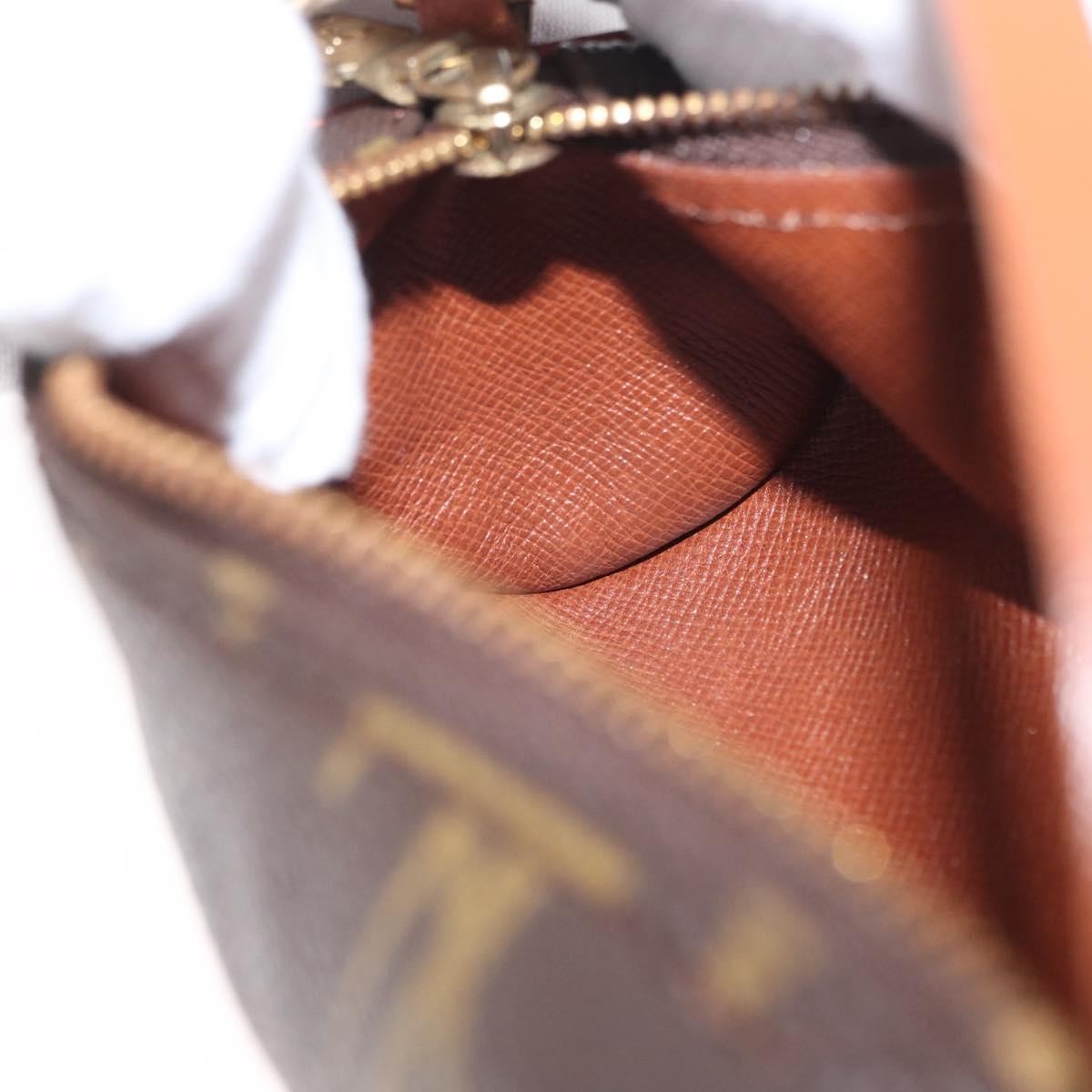 Louis Vuitton Papillon Pochette Monogram Canvas Brown Canvas Clutche & Pouche Bag