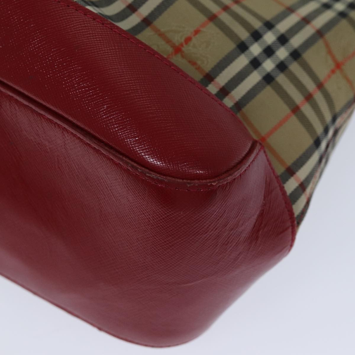 Burberry Nova Check Handbag Nova Check Canvas Beige Canvas Handbag