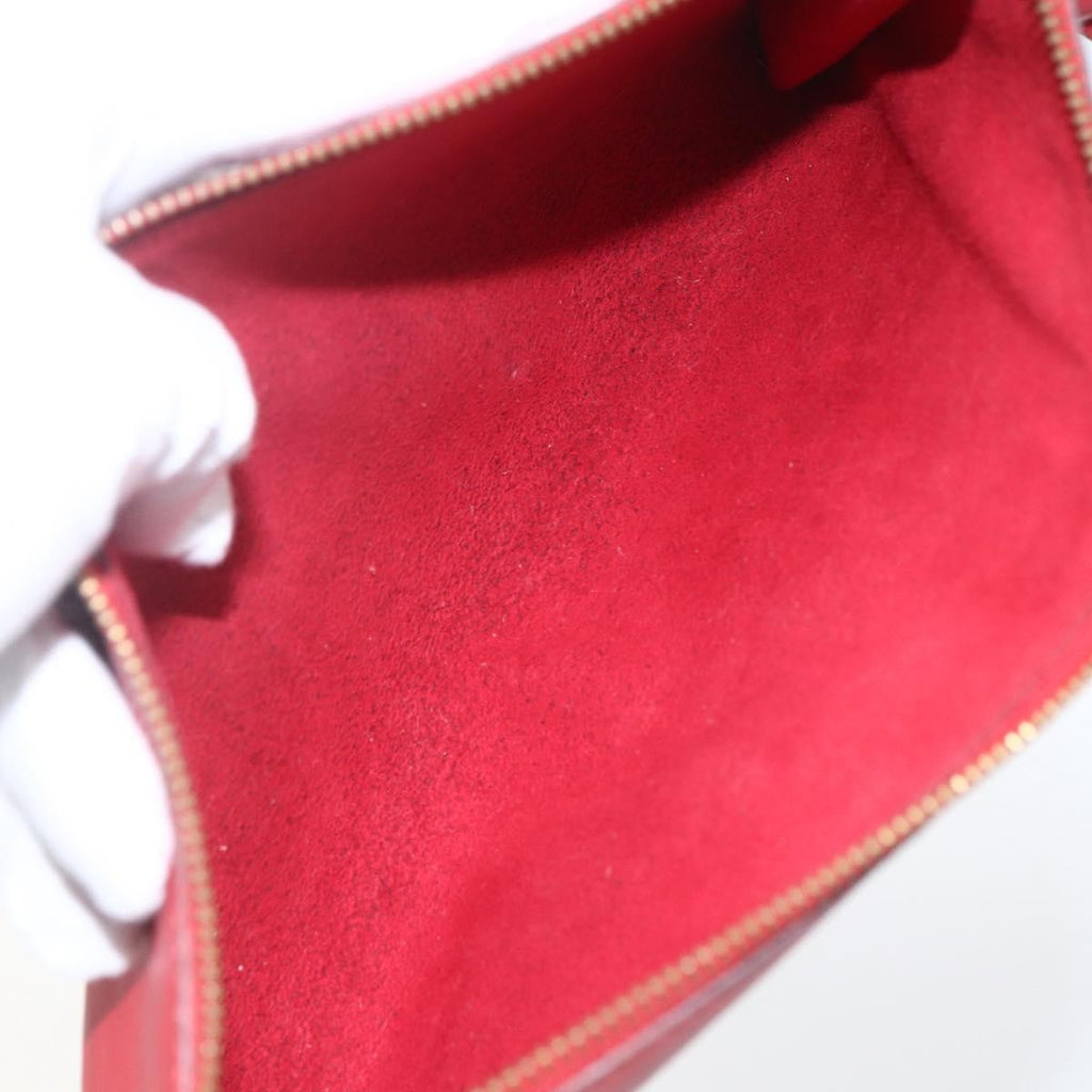 Louis Vuitton Pochette Accessoires Epi Leather Red Leather Clutche & Pouche Bag