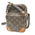 Louis Vuitton Amazone Bag Monogram Canvas Brown Canvas Shoulder Bag