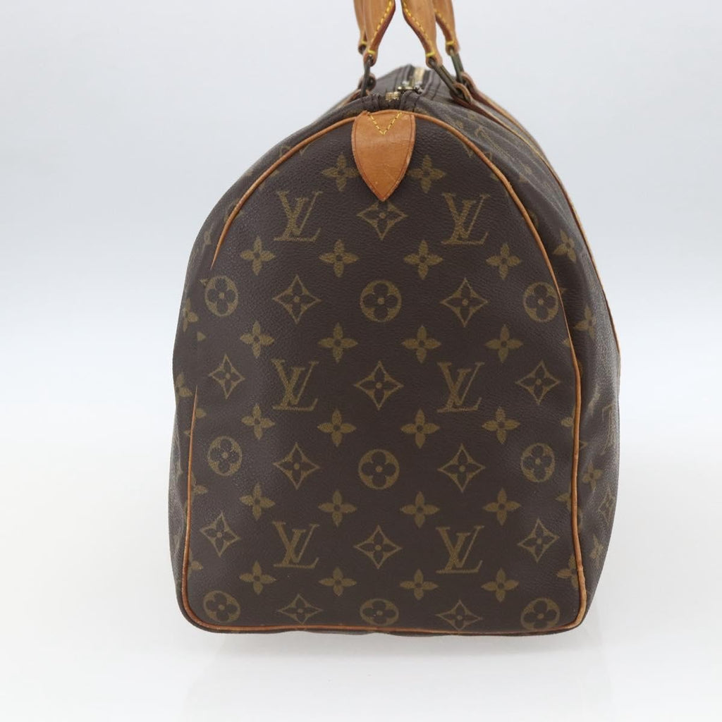 Louis Vuitton Keepall Bag Monogram Canvas Brown Canvas Travel Bag