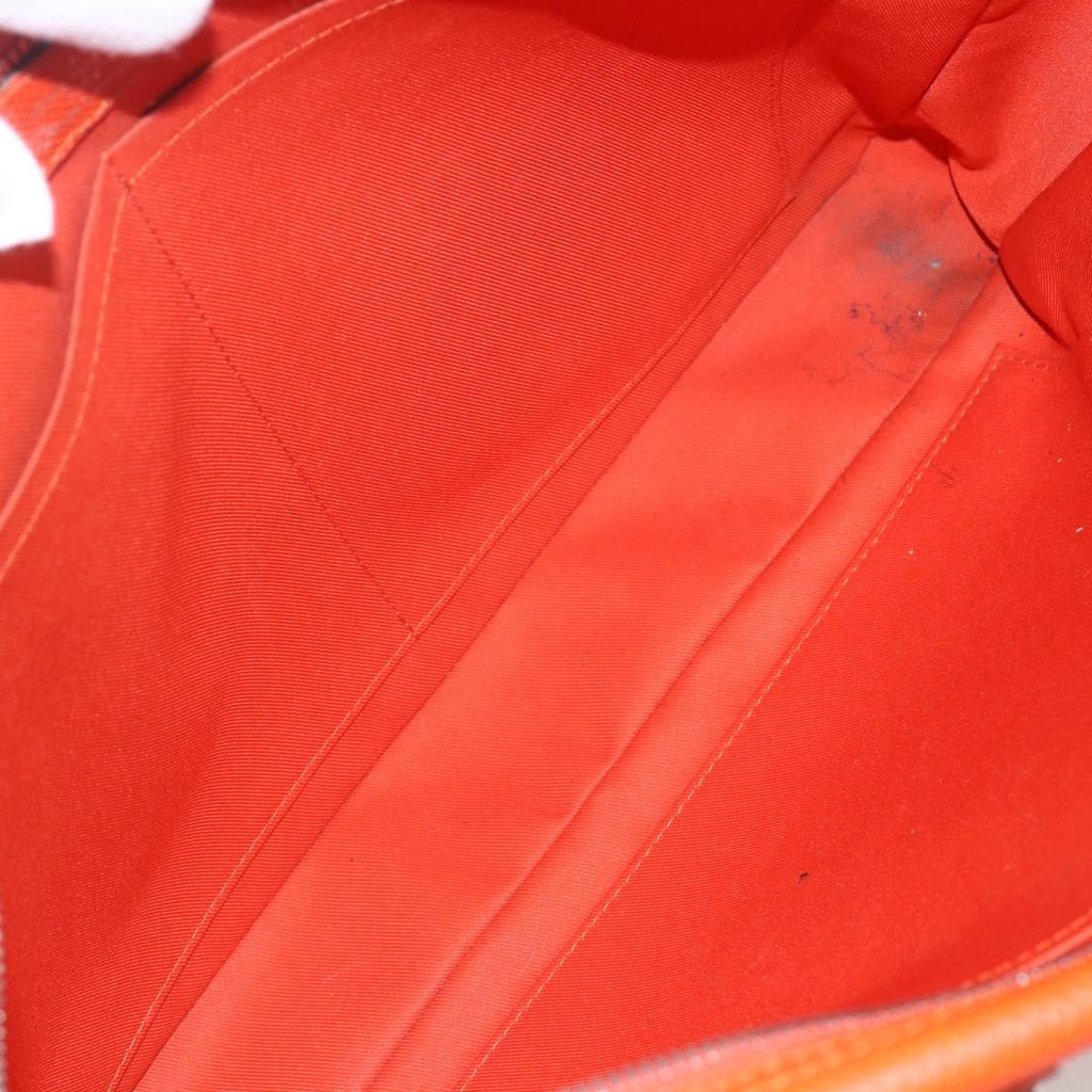 Louis Vuitton Porte-Documents Voyage Briefcase Taiga Leather Orange Leather Briefcase Bag