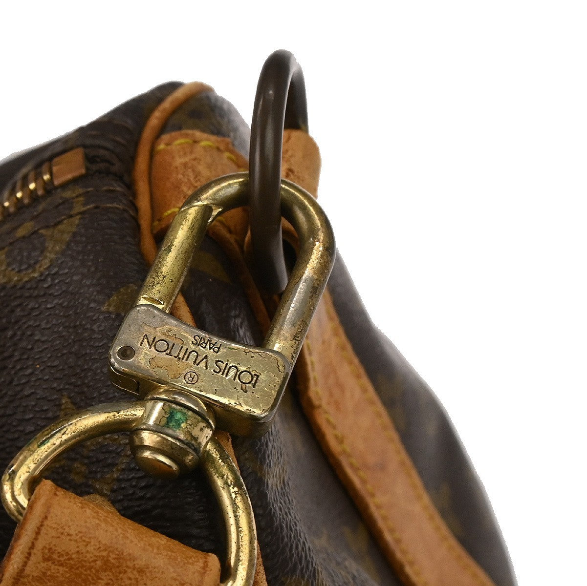 Louis Vuitton Keepall Bandouliere Bag Monogram Canvas Brown Canvas Travel Bag