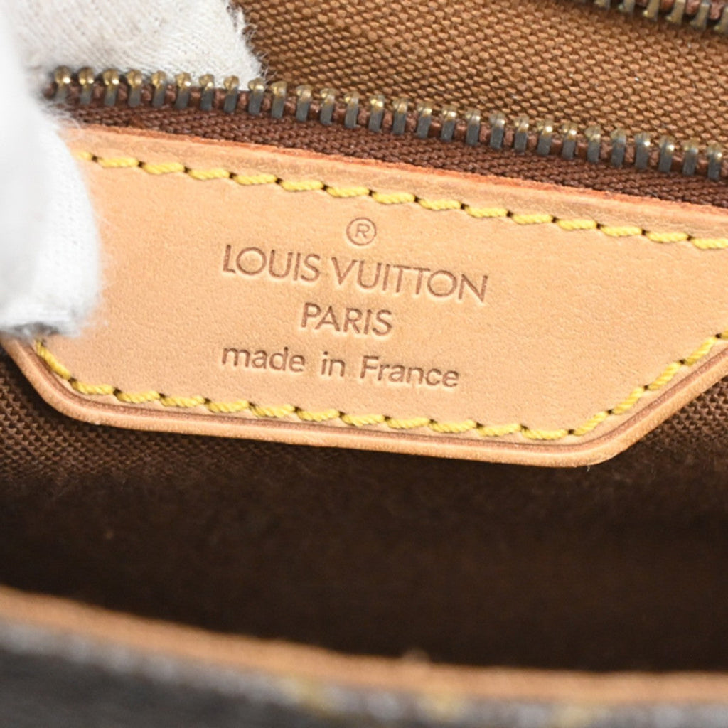Louis Vuitton Beverly Briefcase Monogram Canvas Brown Canvas Briefcase Bag