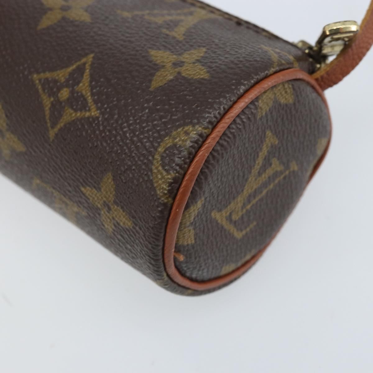 Louis Vuitton Papillon Pochette Monogram Canvas Brown Canvas Clutche & Pouche Bag