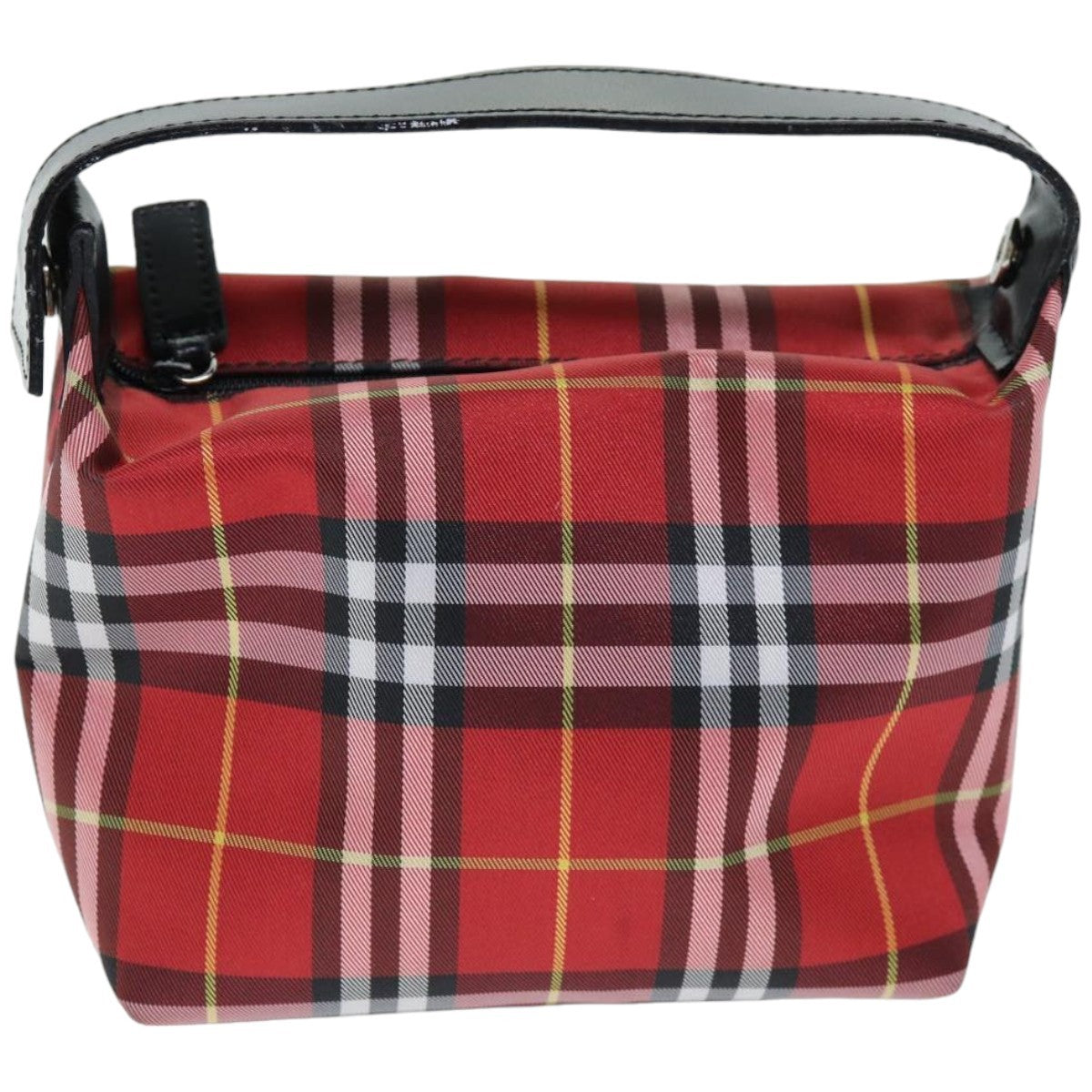 Burberry Nova Check Pochette Nylon Red Nylon Clutche & Pouche Bag