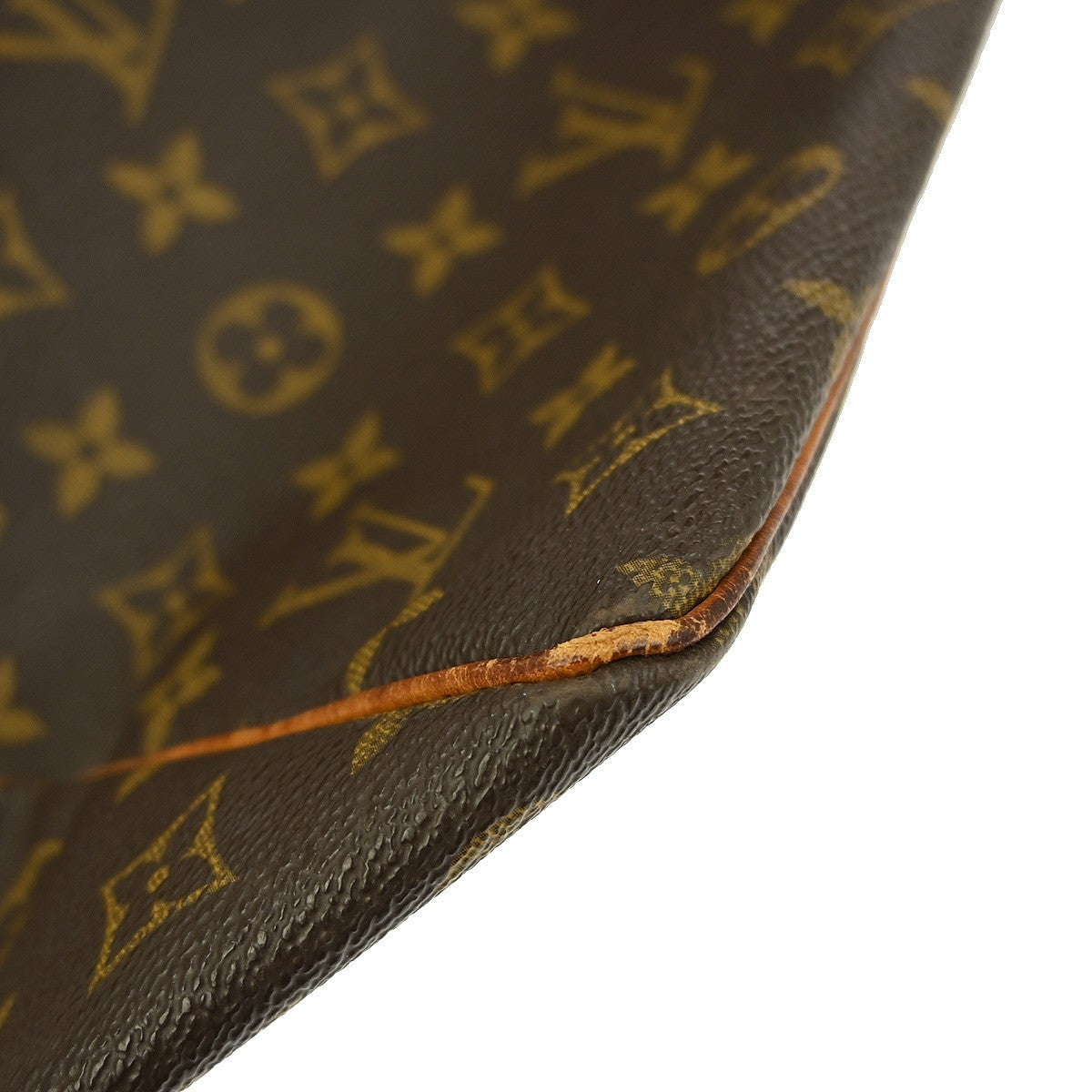 Louis Vuitton Keepall Bag Monogram Canvas Brown Canvas Travel Bag