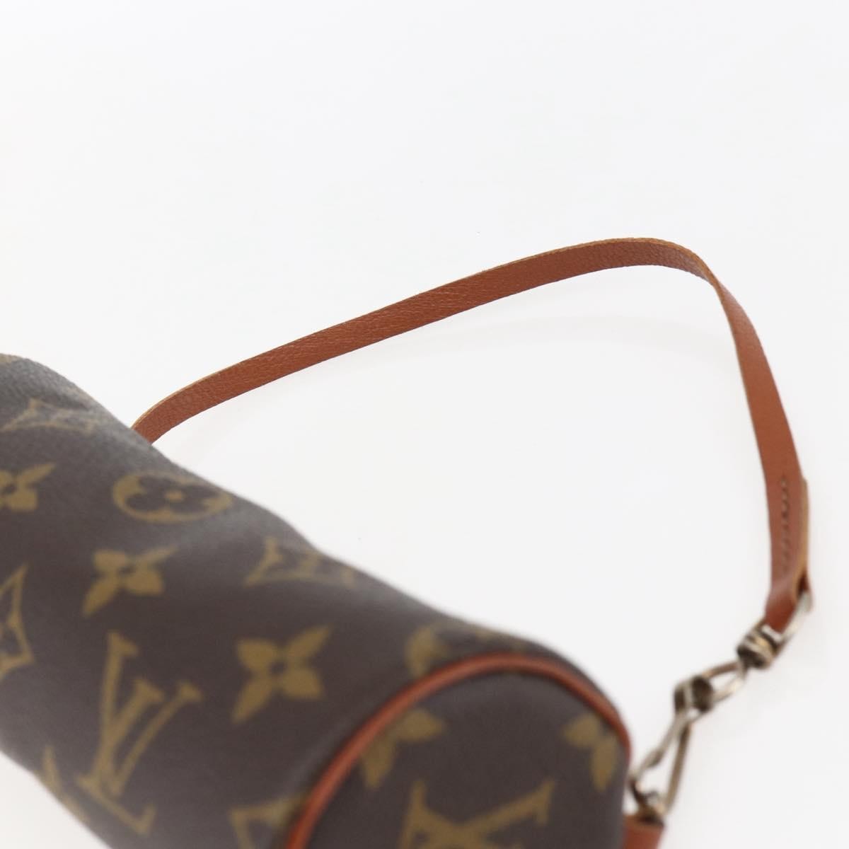 Louis Vuitton Papillon Pochette Monogram Canvas Brown Canvas Clutche & Pouche Bag