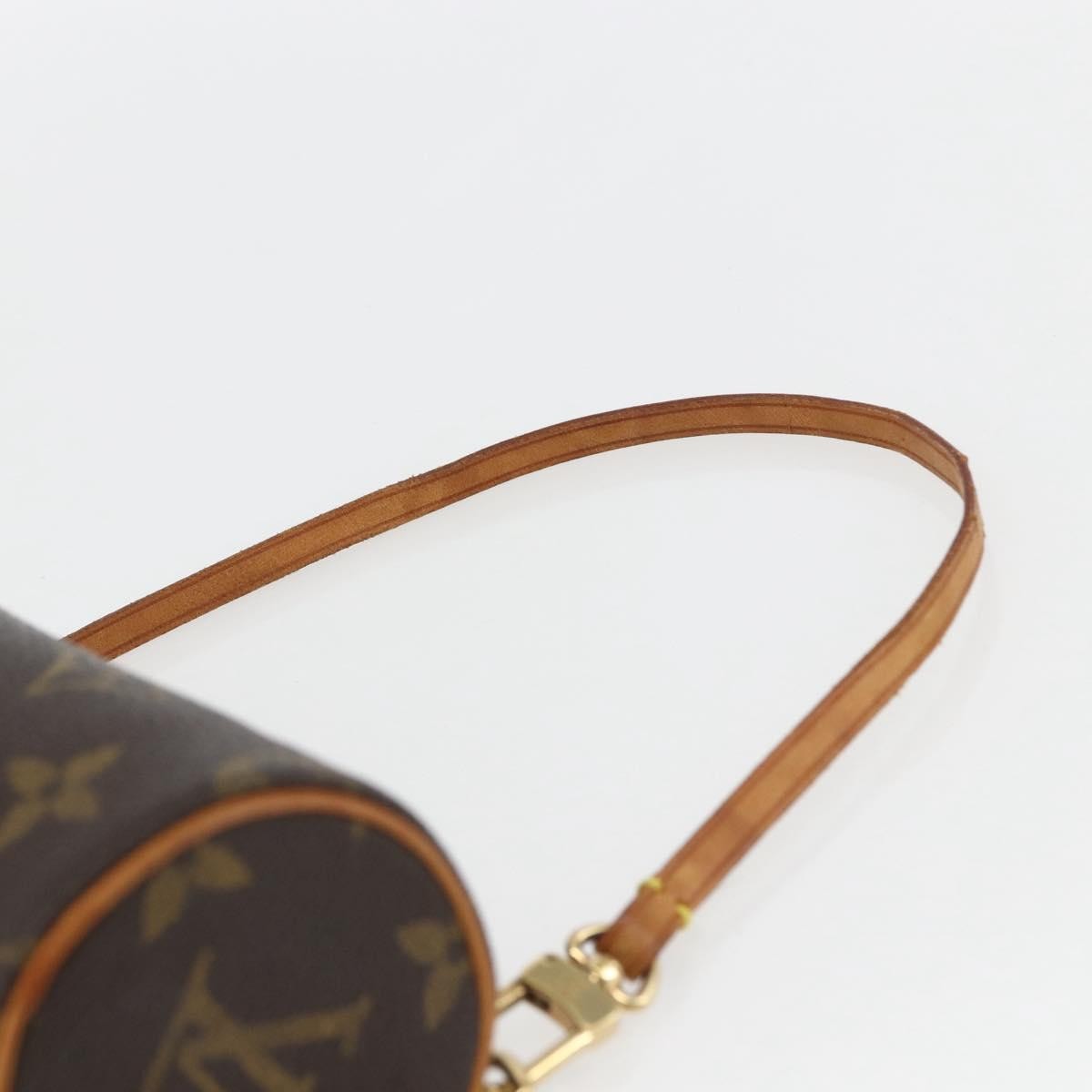 Louis Vuitton Papillon Pochette Monogram Canvas Brown Canvas Clutche & Pouche Bag