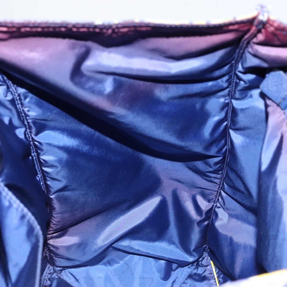 Prada Floreal Tote Printed Tessuto Blue Nylon Tote Bag Bag