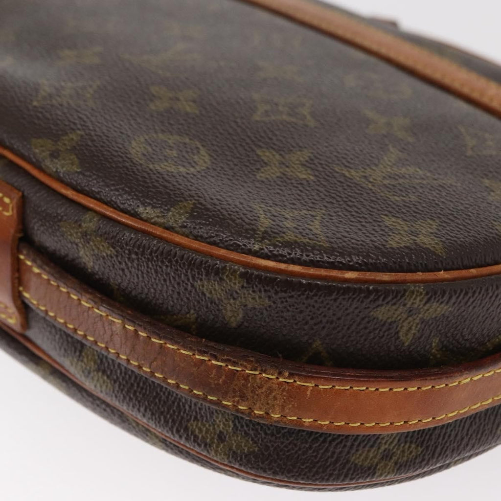 Louis Vuitton Jeune Fille Handbag Monogram Canvas Brown Canvas Shoulder Bag