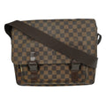 Louis Vuitton Melville Messenger Bag Damier Brown Canvas Shoulder Bag