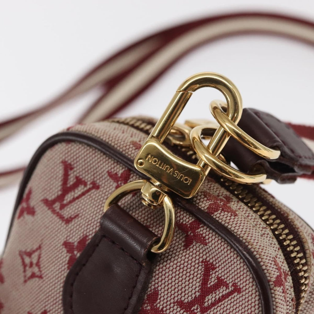 Louis Vuitton Camera Bag Mini Lin Red Canvas Clutche & Pouche Bag