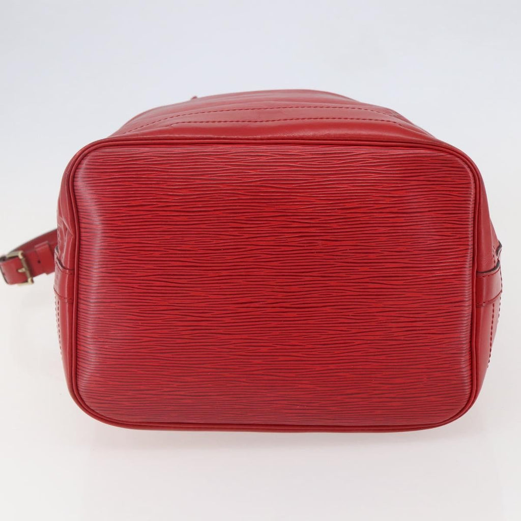 Louis Vuitton Noe Handbag Epi Leather Red Leather Shoulder Bag
