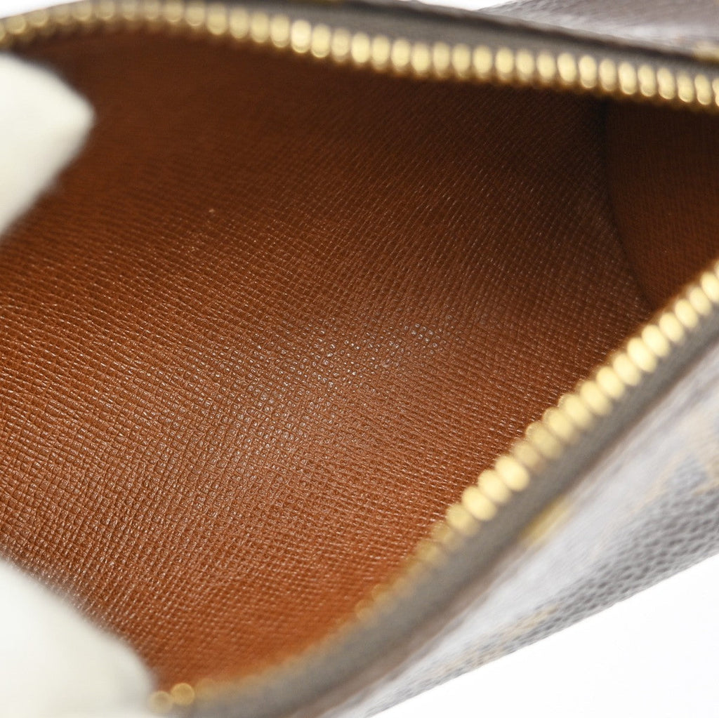 Louis Vuitton Papillon Pochette Monogram Canvas Brown Canvas Clutche & Pouche Bag