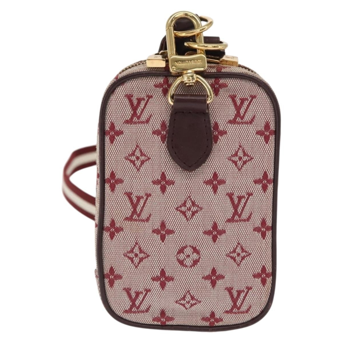 Louis Vuitton Camera Bag Mini Lin Red Canvas Clutche & Pouche Bag