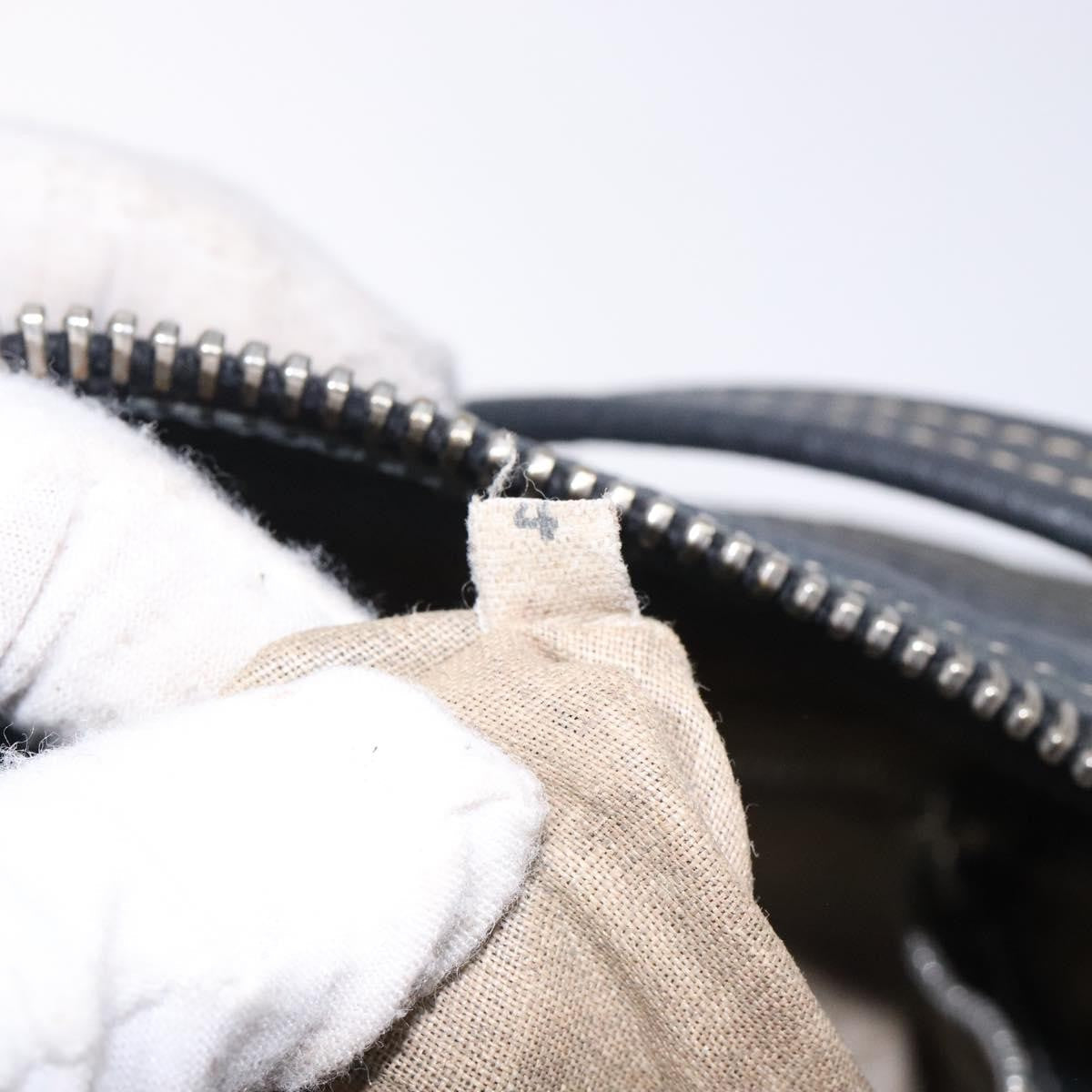 Prada Vintage Shoulder Bag Leather Navy Leather Shoulder Bag Bag