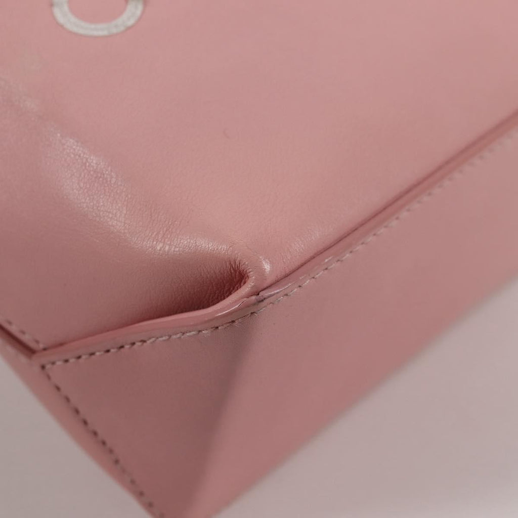 Chanel Essential Shopping Tote Leather Pink Leather Bag