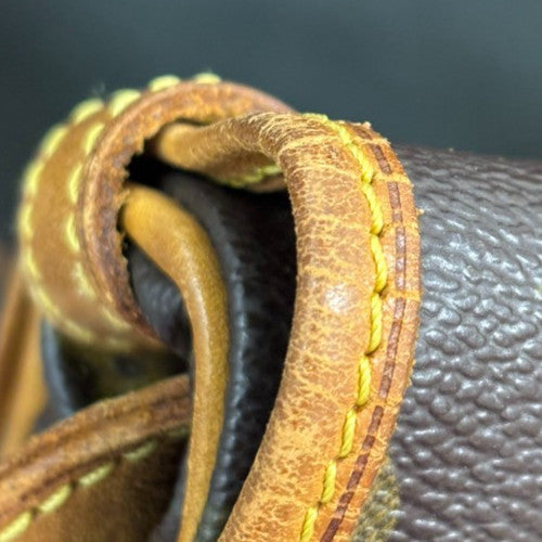 Louis Vuitton Saumur Handbag Monogram Canvas Brown Canvas Shoulder Bag
