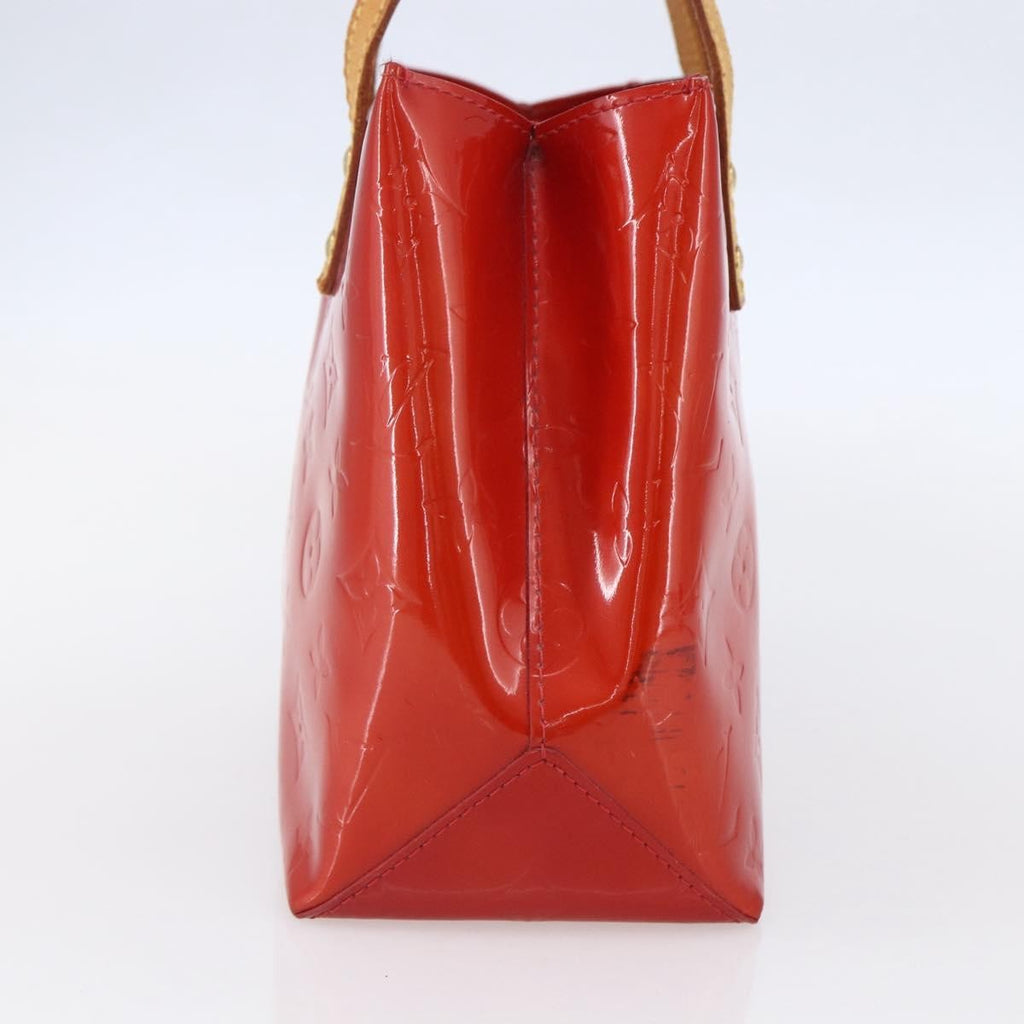 Louis Vuitton Reade Handbag Monogram Vernis Red Patent_Leather Handbag