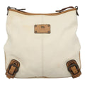 Burberry Blue Label Shoulder Bag Canvas White Canvas Shoulder Bag