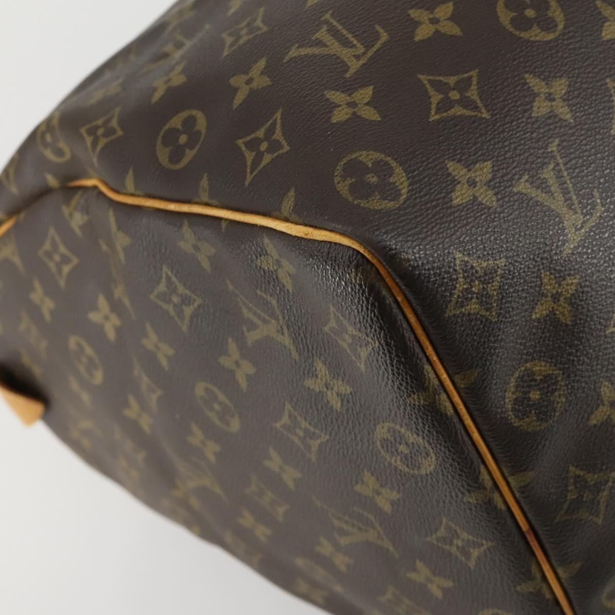 Louis Vuitton Keepall Bag Monogram Canvas Brown Canvas Travel Bag