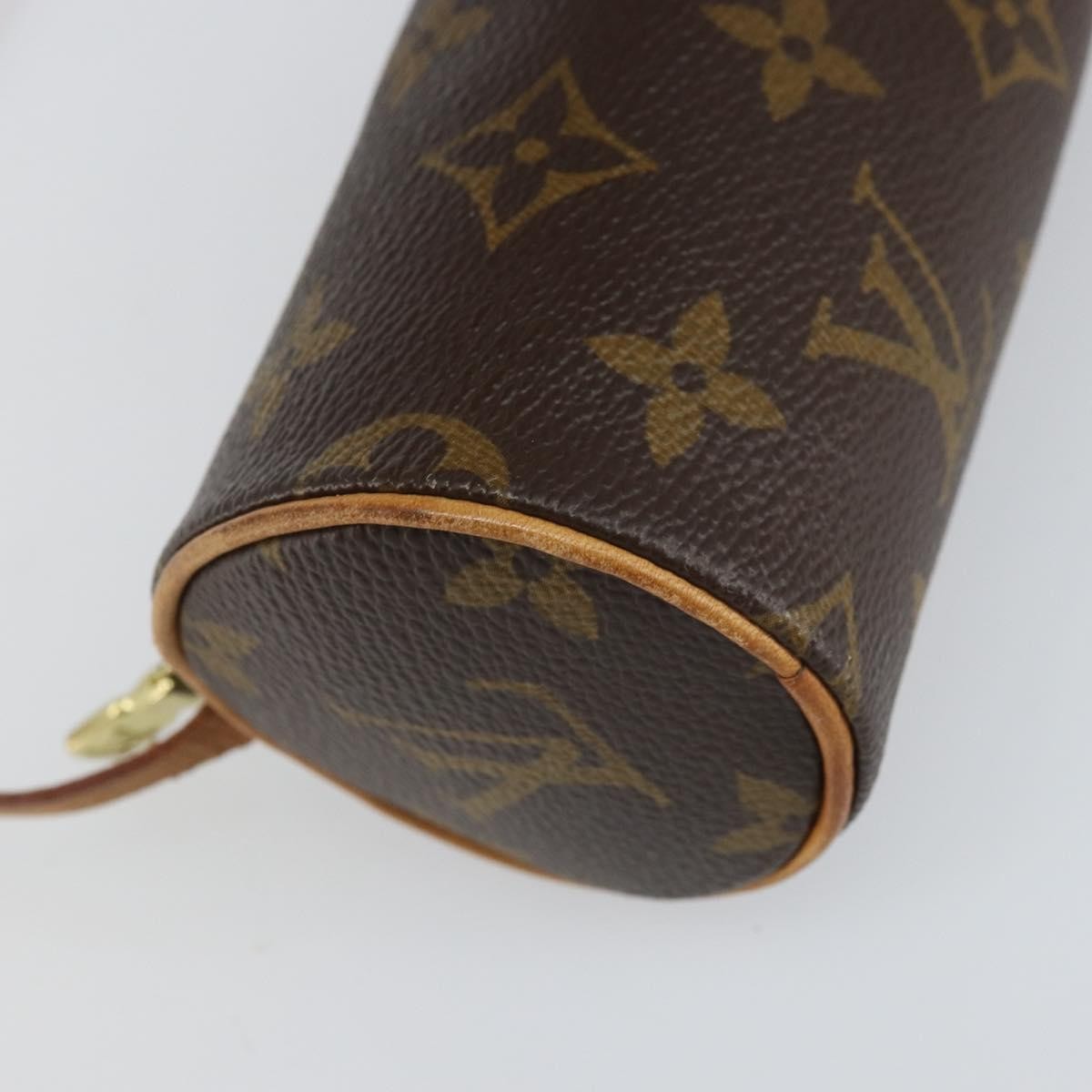 Louis Vuitton Papillon Pochette Monogram Canvas Brown Canvas Clutche & Pouche Bag