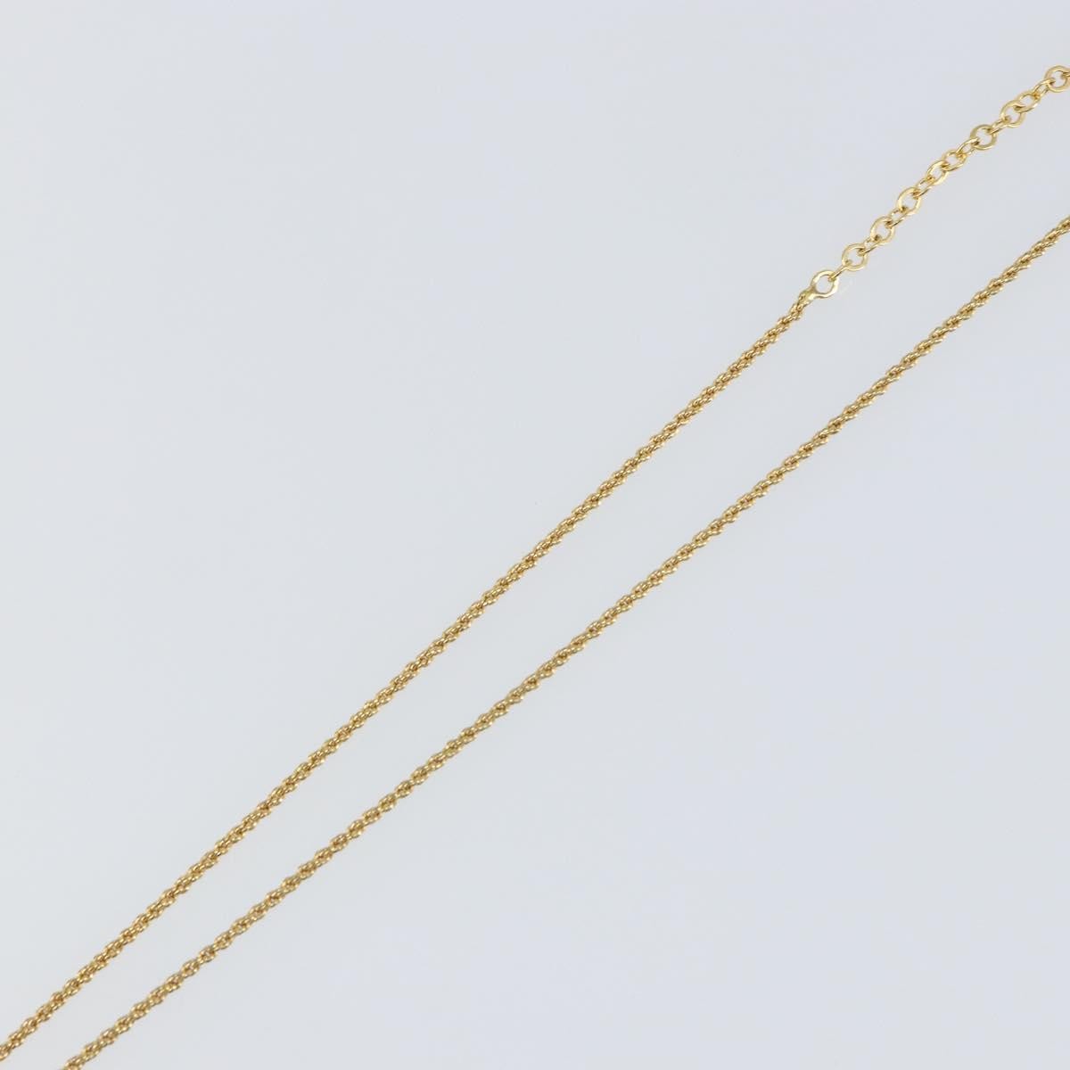 Christian Dior Cd Round Pendant Necklace Metal Gold Metal Necklace Jewelry (Pre-Owned)