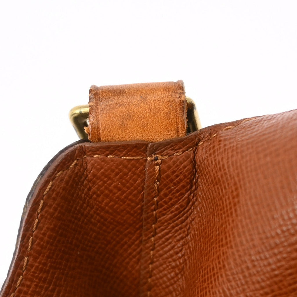 Louis Vuitton Musette Salsa Handbag Monogram Canvas Brown Canvas Shoulder Bag