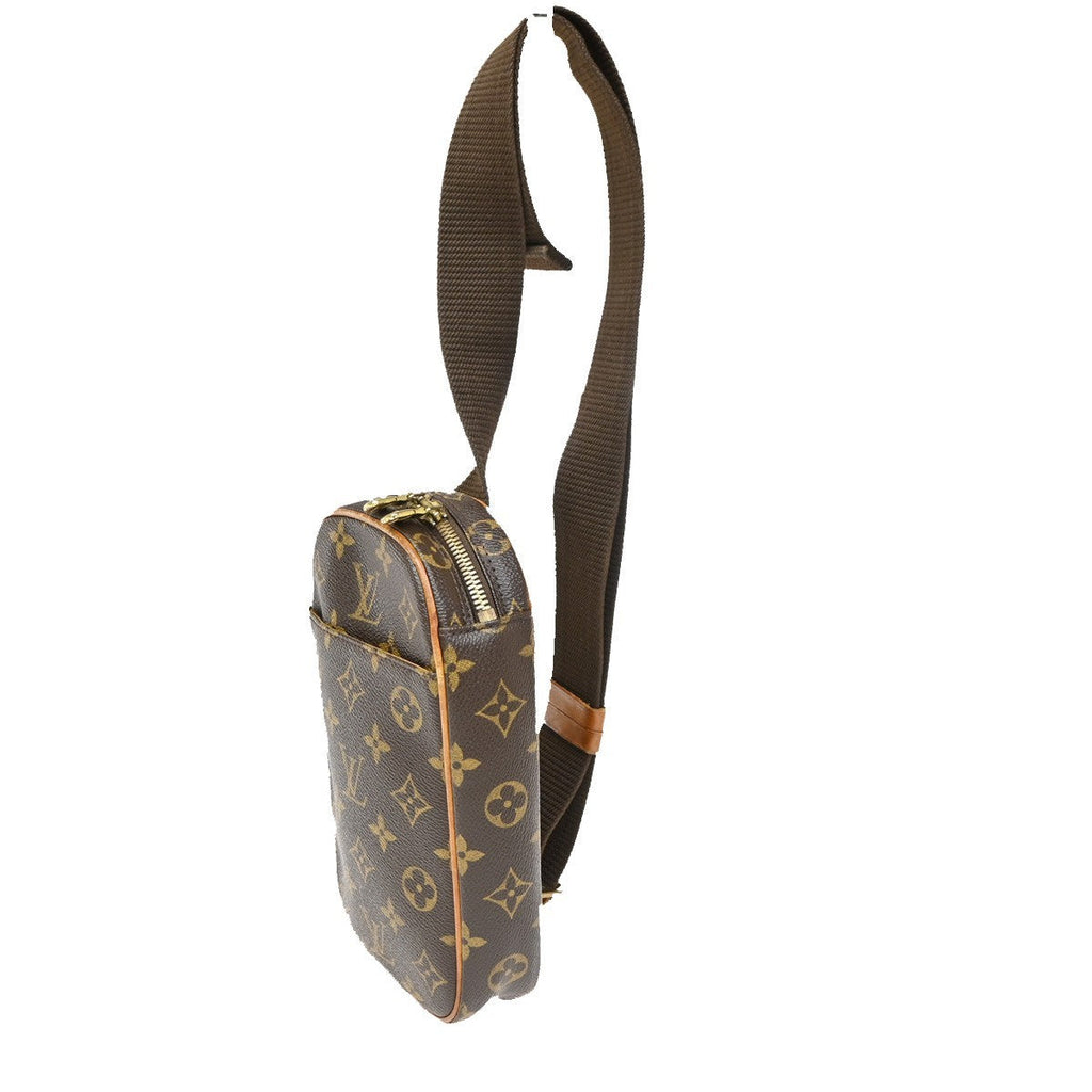 Louis Vuitton Pochette Gange Monogram Canvas Brown Canvas Clutche & Pouche Bag