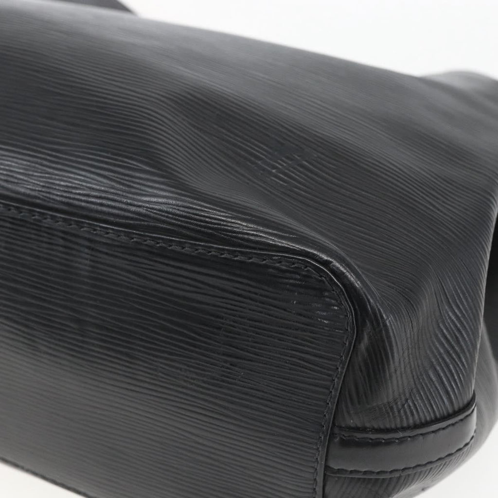 Louis Vuitton Mandara Handbag Epi Leather Black Leather Tote Bag