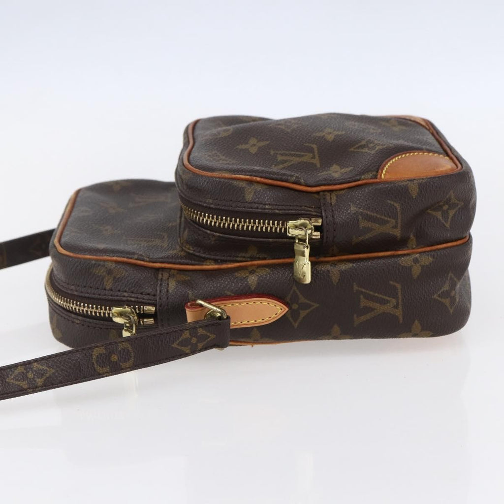 Louis Vuitton Amazone Bag Monogram Canvas Brown Canvas Shoulder Bag