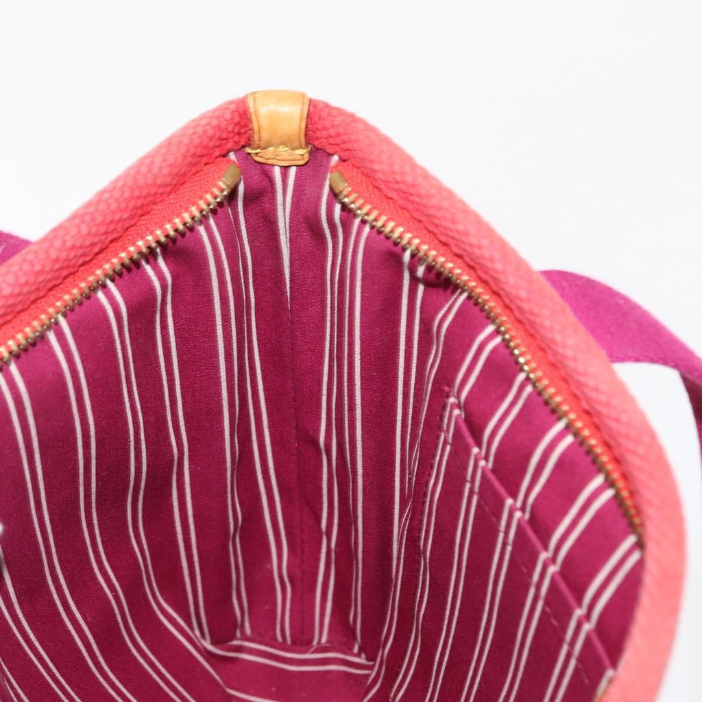 Louis Vuitton Antigua Tote Canvas Red Canvas Tote Bag