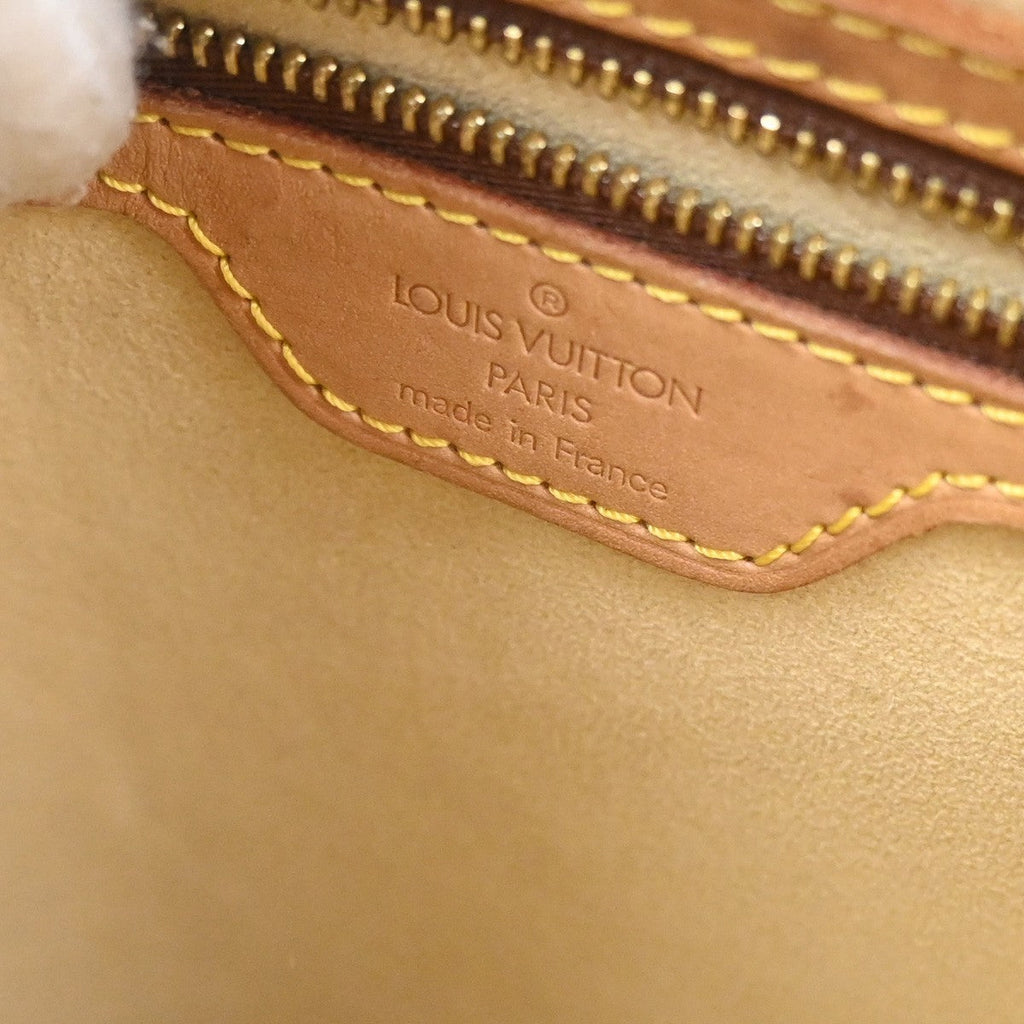 Louis Vuitton Monogram Looping Handbag Monogram Canvas Brown Canvas Shoulder Bag