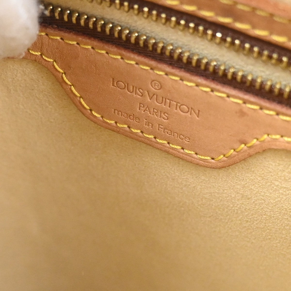 Louis Vuitton Monogram Looping Handbag Monogram Canvas Brown Canvas Shoulder Bag