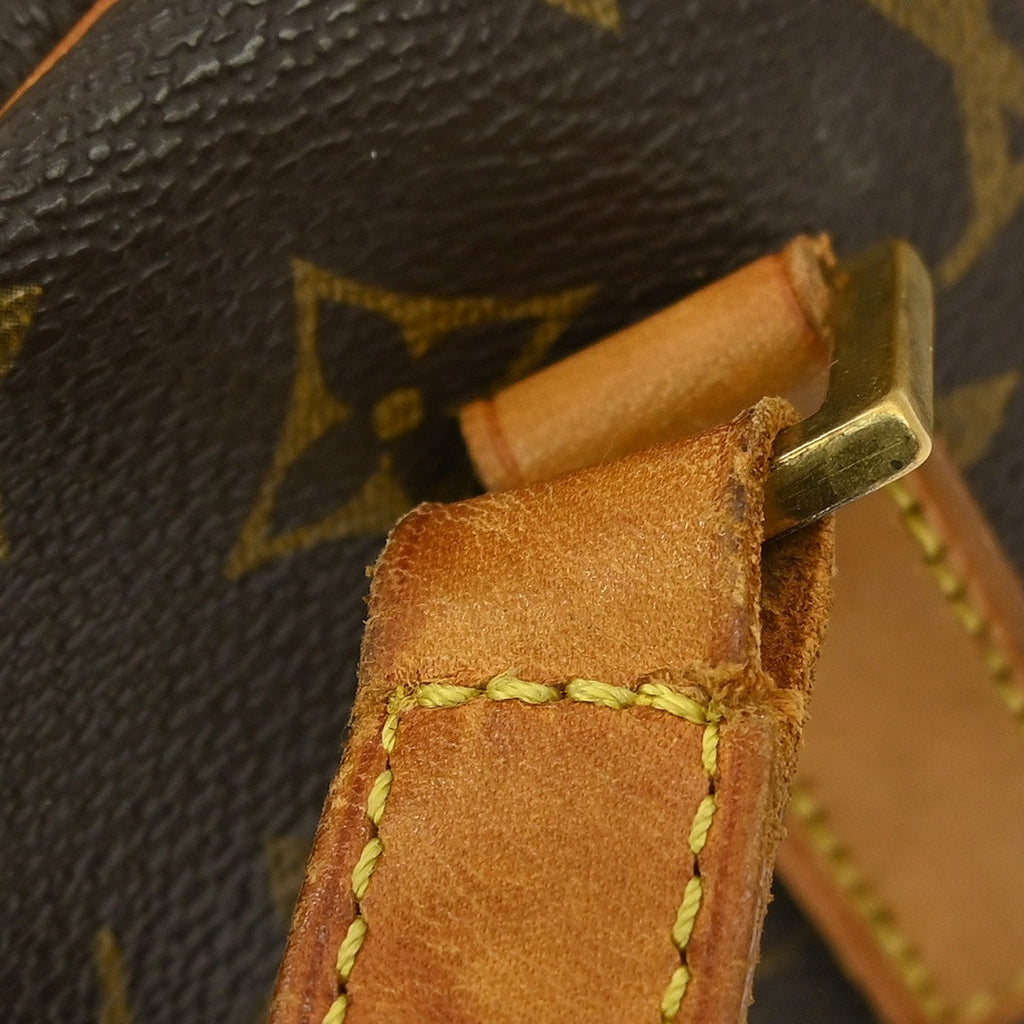 Louis Vuitton Cite Handbag Monogram Canvas Brown Canvas Shoulder Bag