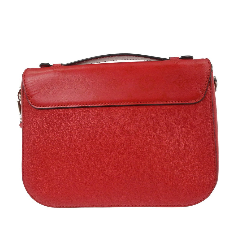 Louis Vuitton Very Messenger Monogram Leather Red Leather Shoulder Bag