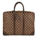 Louis Vuitton Porte-Documents Voyage Briefcase Damier Brown Canvas Briefcase Bag