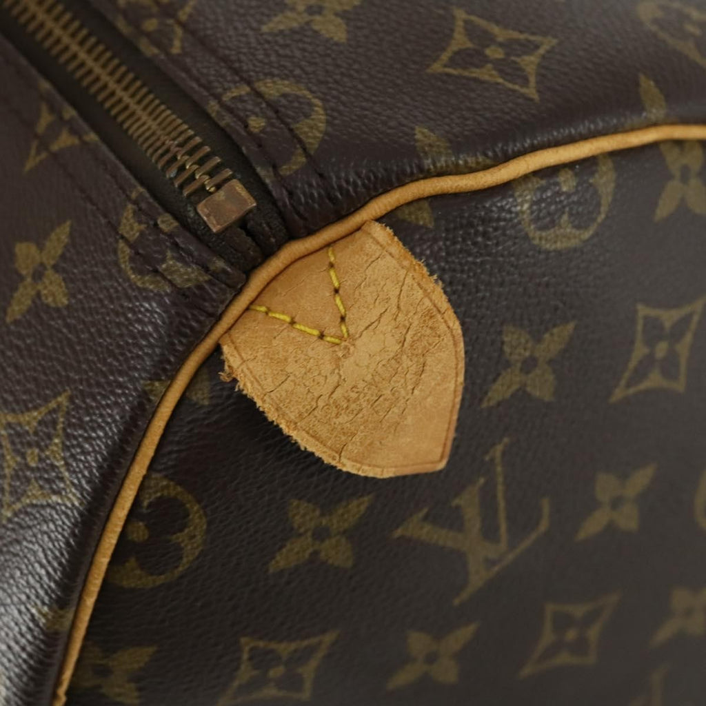 Louis Vuitton Keepall Bag Monogram Canvas Brown Canvas Travel Bag
