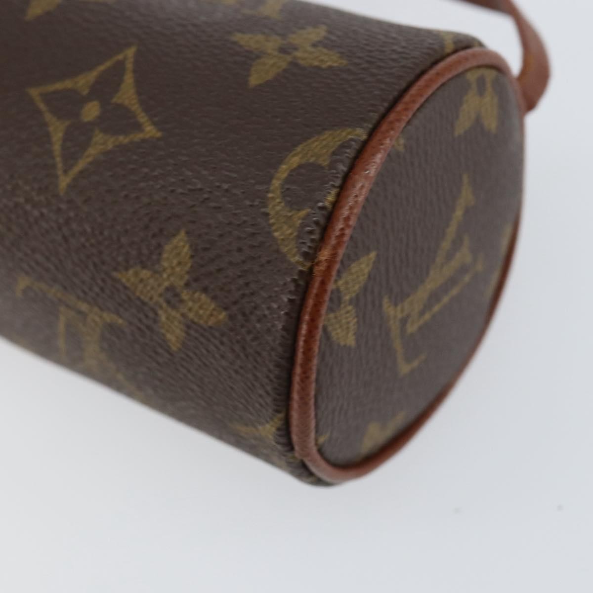 Louis Vuitton Papillon Pochette Monogram Canvas Brown Canvas Clutche & Pouche Bag