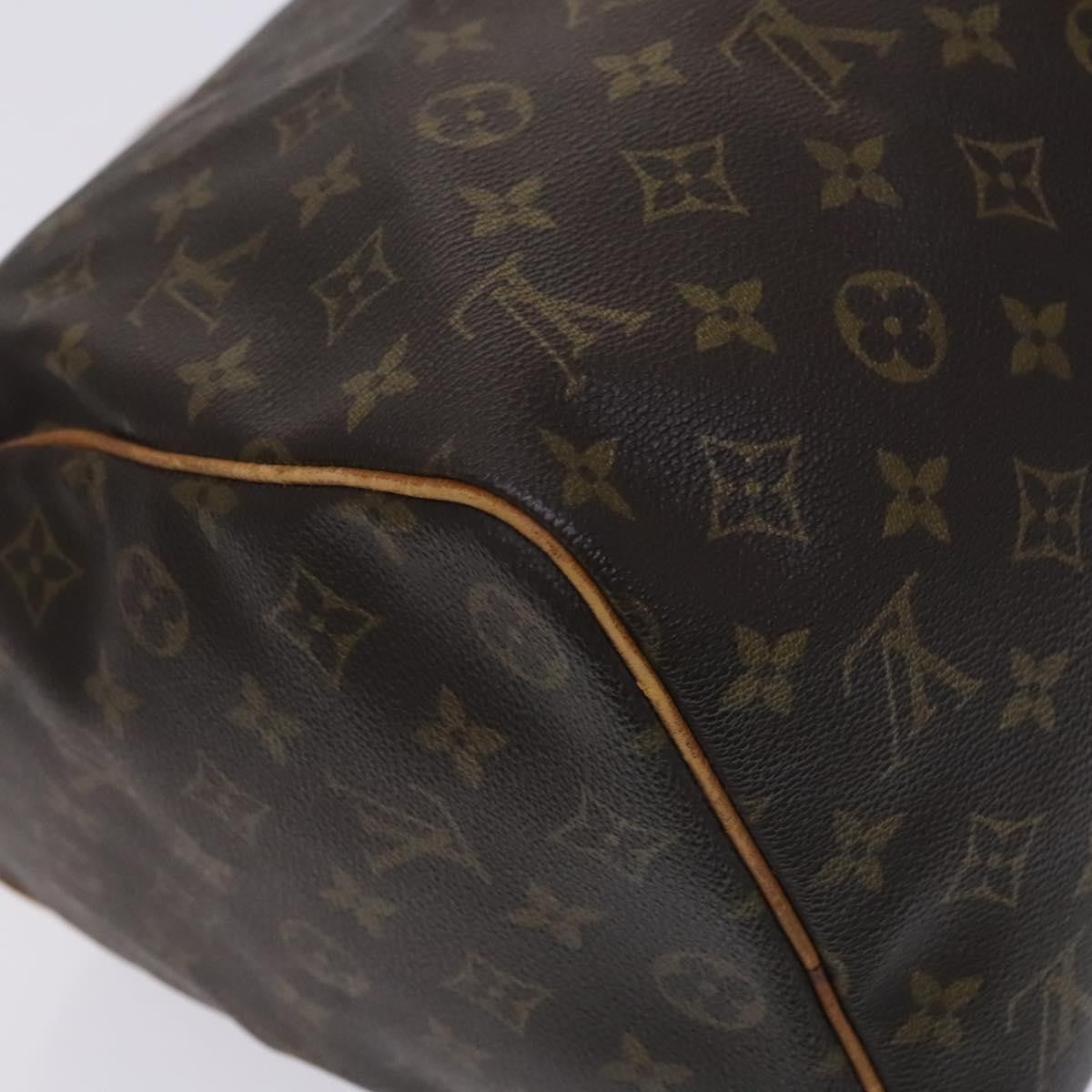 Louis Vuitton Keepall Bag Monogram Canvas Brown Canvas Travel Bag