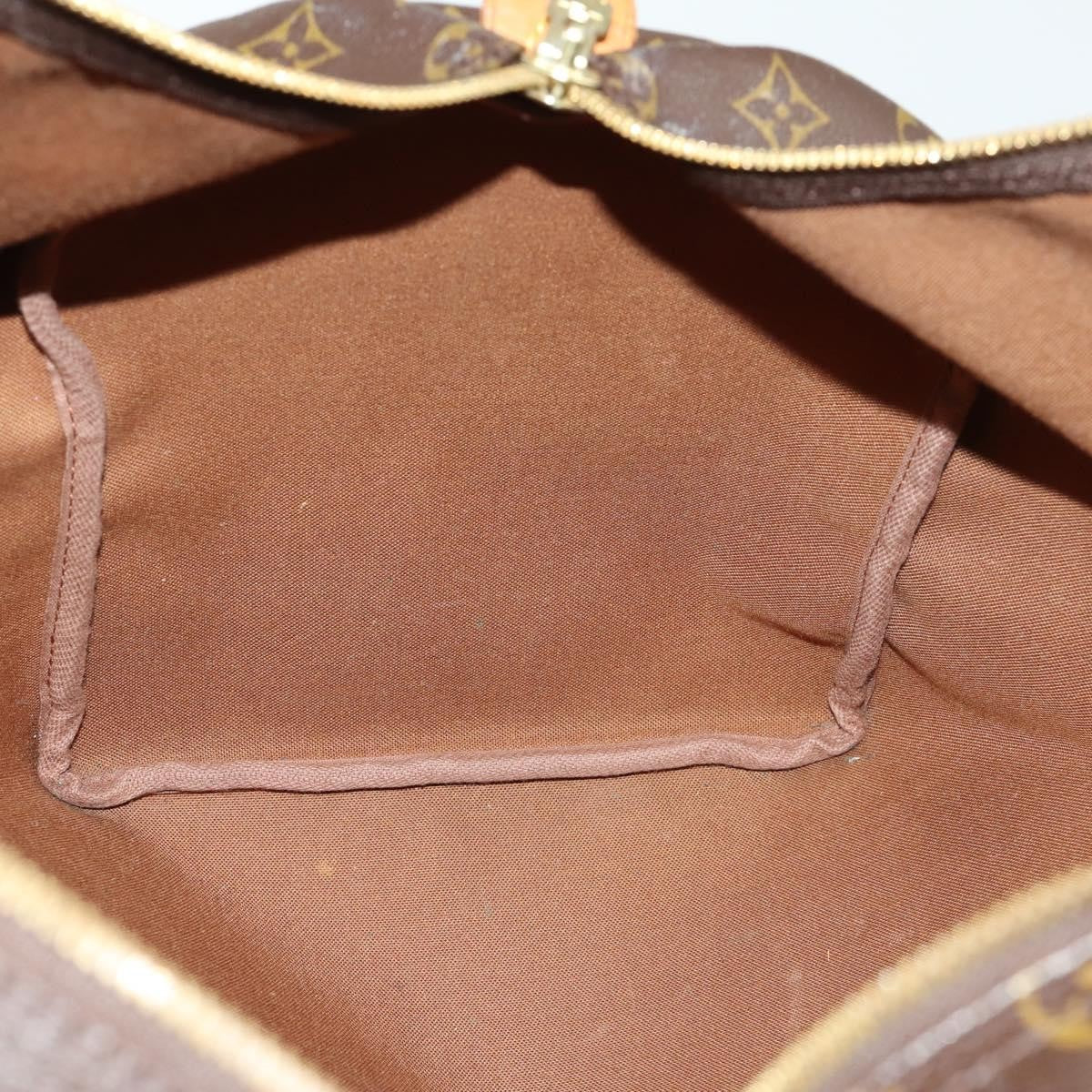 Louis Vuitton Keepall Bag Monogram Canvas Brown Canvas Travel Bag
